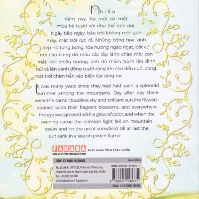 Heidi (Song ngữ Anh Việt), tặng kèm file nghe & note từ vựng