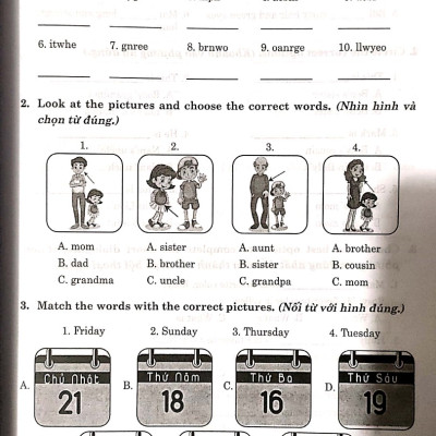 Bài Tập Tiếng Anh 4 (Biên Soạn Theo Bộ Sách Family And Friends 4  National Edition - 2023)