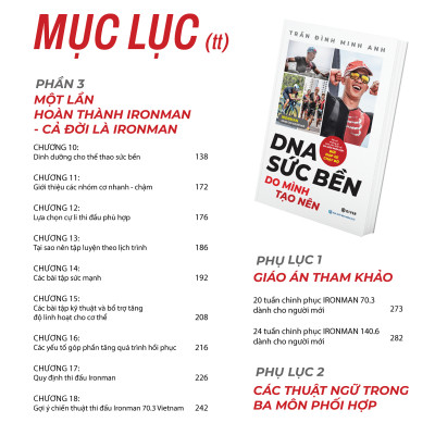 DNA Sức Bền Do Mình Tạo Nên - Tất Cả Những Điều Bạn Cần Biết Về Ba Môn Phối Hợp: Bơi - Đạp xe - Chạy bộ - Ironman Dành Cho Người Mới Bắt Đầu
