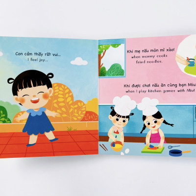 Bộ Sách - Bé Học Giao Tiếp Phần 1 - Sách Song Ngữ Anh Việt Cho Bé - Lionbooks - Bìa Cứng