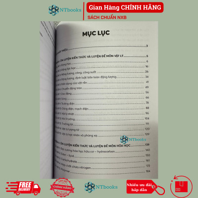 Combo 2 cuốn sách Trọng tâm kiến thức & câu hỏi ôn luyện các môn Khoa học Tự nhiên + Xã hội