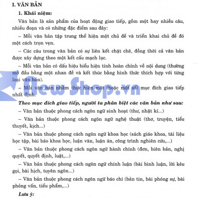Bí Quyết Làm Các Dạng Bài Tập Đọc Hiểu Môn Văn (Tái Bản)