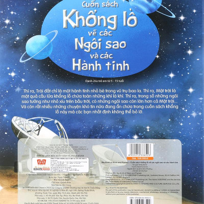 Sách Tương Tác - Big Book - Cuốn Sách Khổng Lồ Về Các Ngôi Sao Và Các Hành Tinh (Tái Bản)