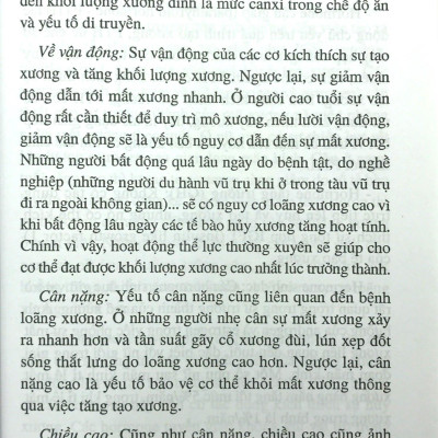 Phòng Và Chữa Bệnh Loãng Xương