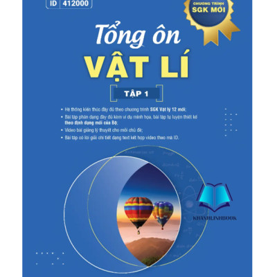 Sách - Tổng Ôn Vật Lí - tập 1 (Moon)