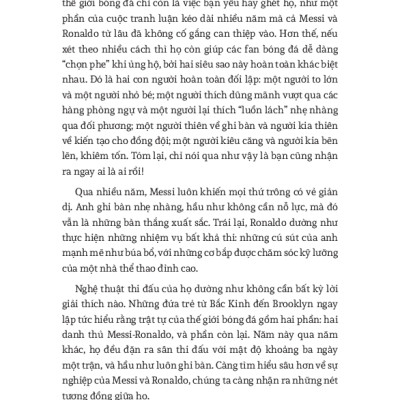 Sự Đối Đầu Của Hai Cầu Thủ Vĩ Đại Và Kỷ Nguyên Tái Tạo Bóng Đá Thế Giới - Messi Vs. Ronaldo