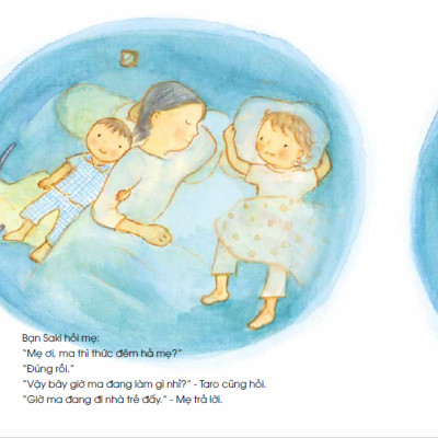 Tranh Truyện Ehon Nhật Bản - Chuyện Của Sakupi Và Taropo - Một Ngày Của Gia Đình Ma (Dành Cho Trẻ Từ 3 - 6 Tuổi) (Tái Bản 2023)