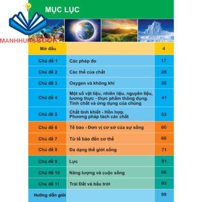 Sách - Bồi Dưỡng Học Sinh Giỏi Khoa Học Tự Nhiên Lớp 6 ( Biên Soạn Theo Chương Trình GDPT Mới ).