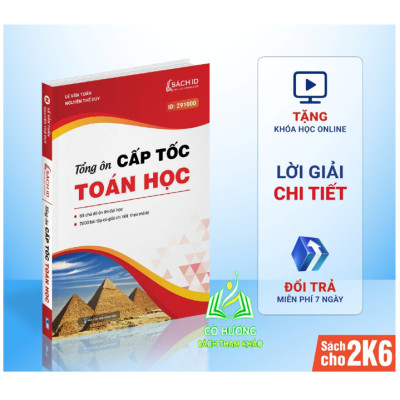 Combo - Sách trọng tâm kiến thức luyện thi THPT ôn thi đánh giá năng lực toán lý hoá anh 9 - ID