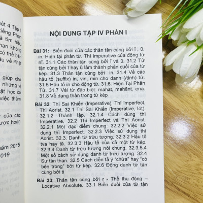 Sách - Tự Học Tiếng Phạn - Tập 4 (Phần1-HQ)