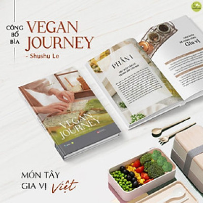 Sách Vegan Journey Món Tây Gia Vị Việt Shushu Le - Bản Quyền