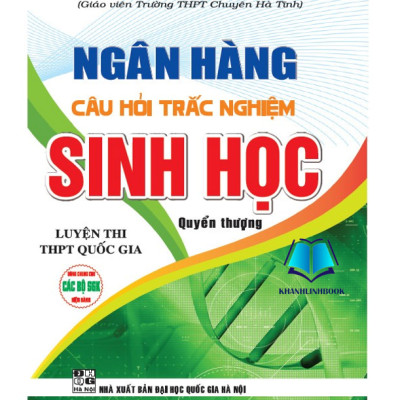 Sách - Combo Ngân Hàng Câu Hỏi Trắc Nghiệm Sinh Học ( Quyển thượng + Quyển Hạ) (HA)