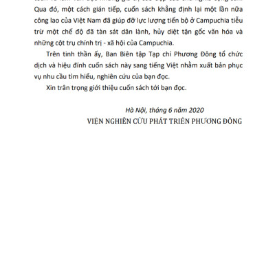 Pol Pot: M.ổ x.ẻ một cơn ác mộng ( sách tham khảo, xuất bản lần thứ hai)