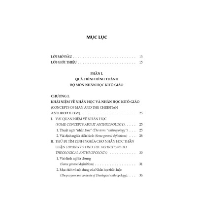 Sách - Nhân Học Thần Luận - Thần Học Tín Lý - Bayard Việt Nam