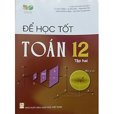 Sách - Để học tốt Toán 12 tập hai ( kết Nối )