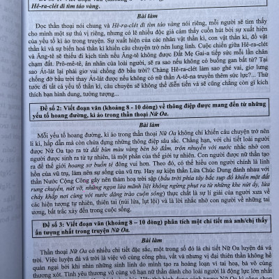Sách - 199 Đề Và Bài Văn Hay Lớp 10