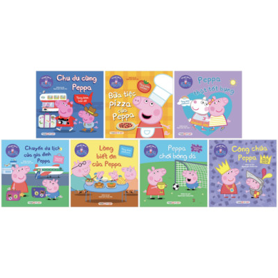 Sách - Bộ Sách Thế Giới Diệu Kì Của Peppa Pig (Bộ 7 Cuốn)