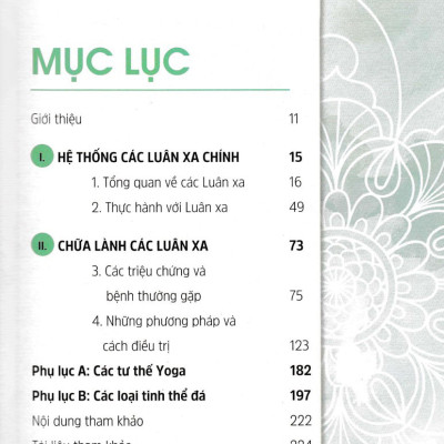 Sách - Chữa bệnh bằng luân xa - Hướng dẫn Cơ bản các Kĩ thuật Tự phục hồi bằng phương pháp Cân bằng Luân Xa