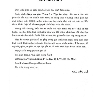 Sách - Giúp Em Giỏi Toán 8 - Tập 2 (Bám Sát SGK Kết Nối Tri Thức Với Cuộc Sống)