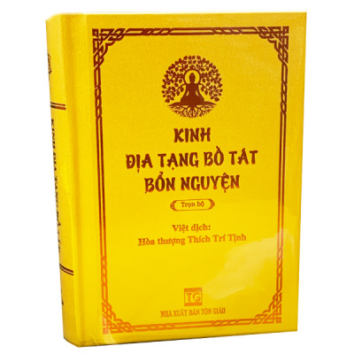 Sách - Kinh Địa Tạng Bồ Tát Bổn Nguyện - Bìa Cứng Khổ Mini ( HT. Thích Trí Tinh )