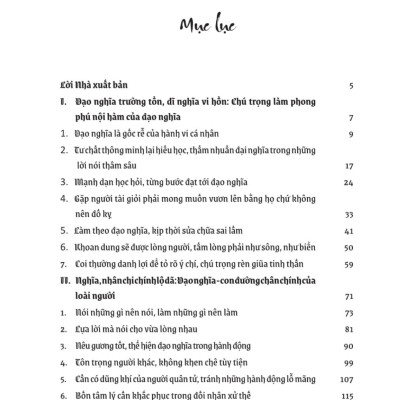 Sách thánh hiền - Nghĩa (Xuất bản lần thứ hai, có sửa chữa)