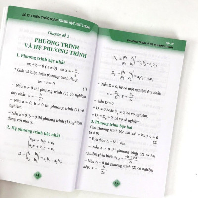 Sách: Combo 5 Cuốn Sổ Tay Kiến Thức Trung Học Phổ Thông