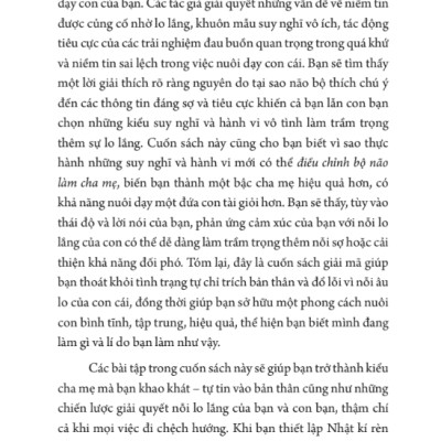 Sách - Vượt Qua Âu Lo Khi Làm Cha Mẹ