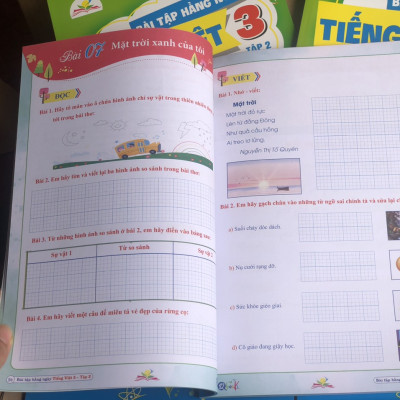 Sách - Combo Bài Tập Hằng Ngày Toán và Tiếng Việt Lớp 3 - Kết Nối Tri Thức Với Cuộc Sống - Tập 1, 2 (2 cuốn)