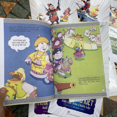 (Combo 10c) TRANH TRUYỆN DANH NHÂN LỊCH SỬ VIỆT NAM - Đỗ Biên Thùy - Nxb Trẻ - bìa mềm