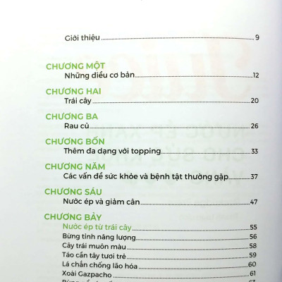 Juice - Nước Ép Xanh Cho Sức Khỏe Vàng