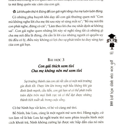 100 Bài Học Dành Cho Con Gái (Tái Bản)