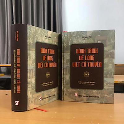 HÀNH TRÌNH VỀ LÀNG VIỆT CỔ TRUYỀN - BÙI XUÂN ĐÍNH (sách nghiên cứu về làng Việt cổ) BÌA CỨNG BỘ 2 TẬP