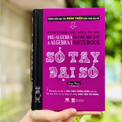 Sách Sổ Tay Đại Số và Sổ Tay Hình Học - Á Châu Books - Tổng Hợp Kiến Thức Toán Học THCS và THPT ( Từ lớp 8 đến lớp 12 )