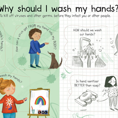 Sách tương tác tiếng Anh: Lift-The-Flap First Questions And Answers What Is A Virus?