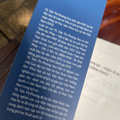 (Giải thưởng Sách Quốc Gia 2013) GIÁO DỤC PHÁP – VIỆT Ở BẮC KỲ (1884 – 1945)  (Bìa mềm)  – Trần Thị Phương Hoa - MaiHaBooks