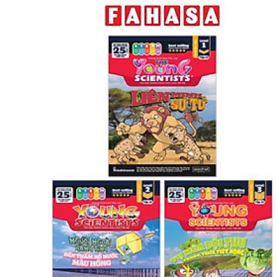 Bộ Sách The Young Scientist - Truyện Tranh Khoa Học Cho Trẻ Em - Tập 13 - Level 1+2+3 (Bộ 3 Cuốn)