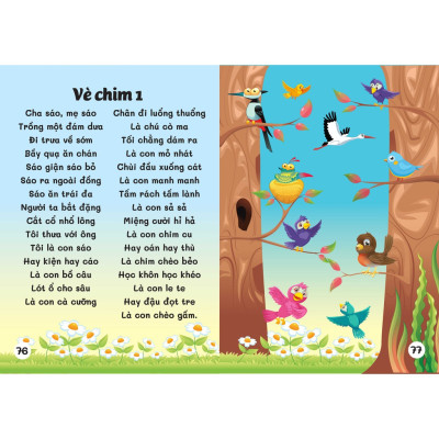 Sách - Đồng dao cho bé - Các trò chơi dân gian - Các câu hát vè dân gian - Thế giới quanh ta và cuộc sống động vật ( 