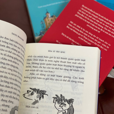COMBO BỘ SÁCH  CHO TRẺ CỦA DAVID WILLIAMS (5 CUỐN): ÔNG NỘI VƯỢT NGỤC + BÁNH MÌ KẸP CHUỘT + BÀ NỘI GĂNG XTƠ + BĂNG ĐẢNG NỬA ĐÊM + NHA SĨ YÊU QUÁI +