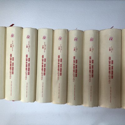 (Bìa cứng) Văn kiện Liên khu uỷ Việt Bắc 1946-1956 (trọn bộ 9 tập)