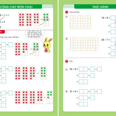 Rèn kĩ năng Cộng trừ trong phạm vi 100 (không nhớ và có nhớ) - Bí quyết học giỏi toán cho trẻ 6-7 tuổi 