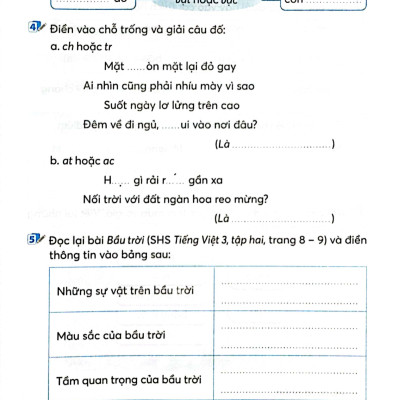 Vở Bài Tập Tiếng Việt Lớp 3 - Tập 2 (Kết Nối) (2023)