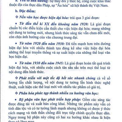 Tóm Tắt Kiến Thức - Kĩ Năng Lớp 10 - 11 - 12 Môn ngữ Văn Chuẩn Bị Cho Kì Thi THPT Quốc Gia