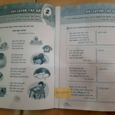 Sách - Combo Vở luyện từ và câu lớp 3 - tập 1 + 2 ( theo chương trình giáo dục phổ thông 2018 )