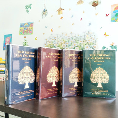 Thái Thượng Cảm Ứng Thiên Giảng Giải - HT Tịnh Không (2 hộp gồm 4 quyển bìa cứng)