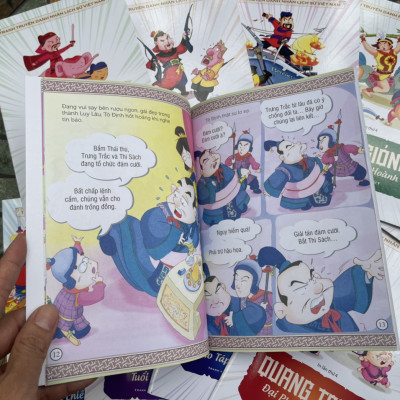 (Combo 10c) TRANH TRUYỆN DANH NHÂN LỊCH SỬ VIỆT NAM - Đỗ Biên Thùy - Nxb Trẻ - bìa mềm