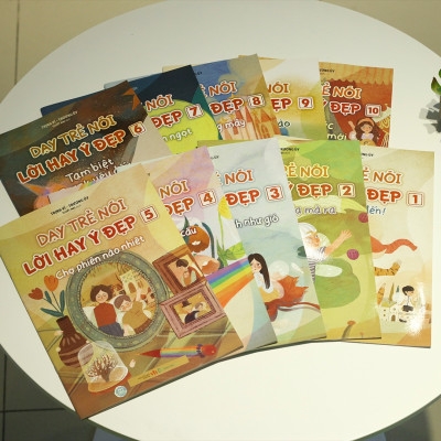 Sách: Combo Dạy Trẻ Nói Lời Hay Ý Đẹp - Túi 2 (Từ Quyển 6 Đến 10)