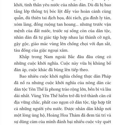 Một vùng Yên Thế (bản in 2024)