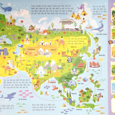 Cuốn Sách Khổng Lồ Về Trò Chơi Tư Duy - Maps Activity Pad (Tái Bản 2023)
