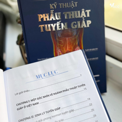 Combo Sách Kỹ thuật phẫu thuật tuyến giáp và Phòng ngừa và điều tr.ị bệnh tuyến giáp
