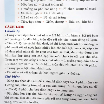 30 Món Ăn Đặc Sắc